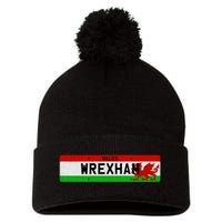 Wrexham, Wales Wrexham Pom Pom 12in Knit Beanie