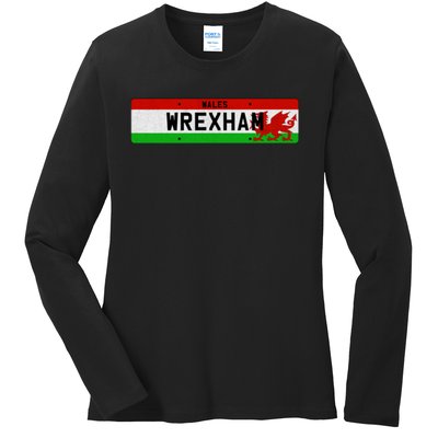 Wrexham, Wales Wrexham Ladies Long Sleeve Shirt