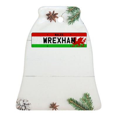 Wrexham, Wales Wrexham Ceramic Bell Ornament