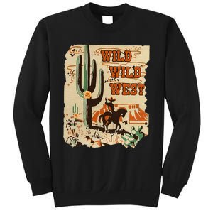 Wild Wild West Western Life Southwest Desert Vibes Cactus Sweatshirt