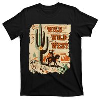 Wild Wild West Western Life Southwest Desert Vibes Cactus T-Shirt