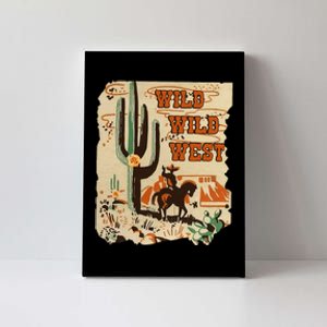 Wild Wild West Western Life Southwest Desert Vibes Cactus Canvas