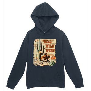 Wild Wild West Western Life Southwest Desert Vibes Cactus Urban Pullover Hoodie