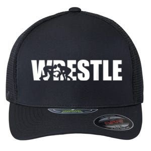 Wrestle Wrestling Flexfit Unipanel Trucker Cap