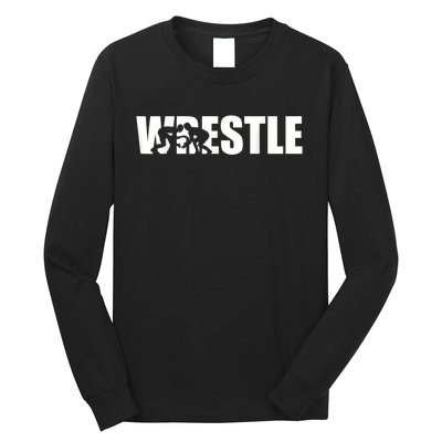 Wrestle Wrestling Long Sleeve Shirt