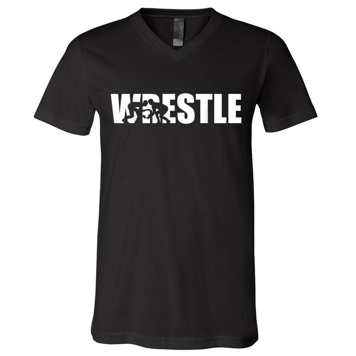 Wrestle Wrestling V-Neck T-Shirt