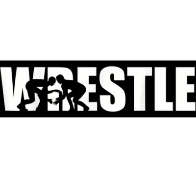 Wrestle Wrestling Bumper Sticker