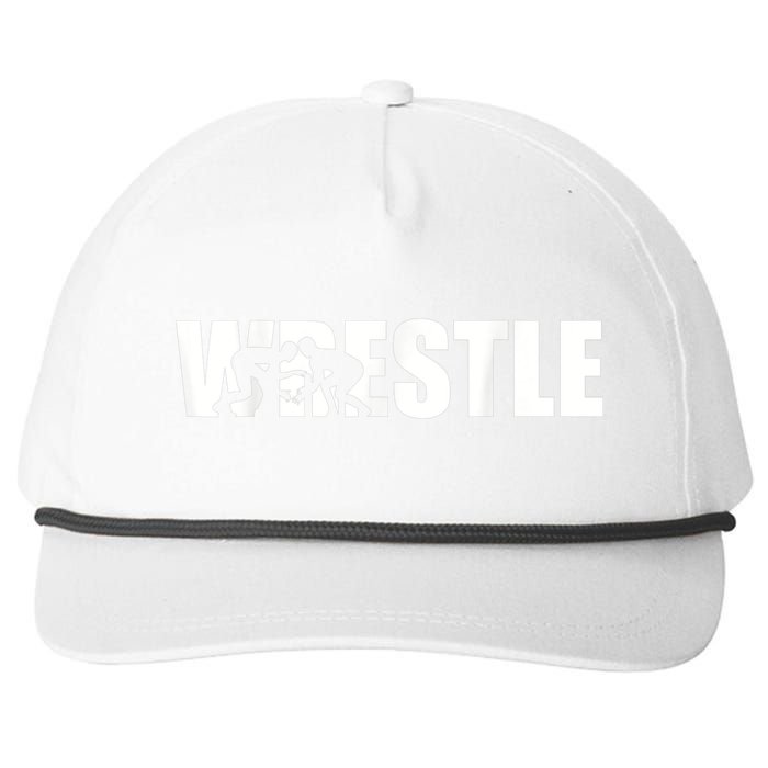 Wrestle Wrestling Snapback Five-Panel Rope Hat