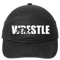 Wrestle Wrestling 7-Panel Snapback Hat