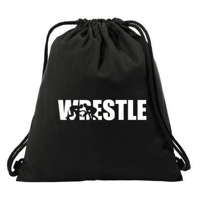 Wrestle Wrestling Drawstring Bag