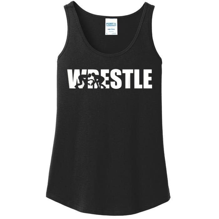 Wrestle Wrestling Ladies Essential Tank