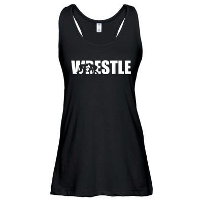 Wrestle Wrestling Ladies Essential Flowy Tank