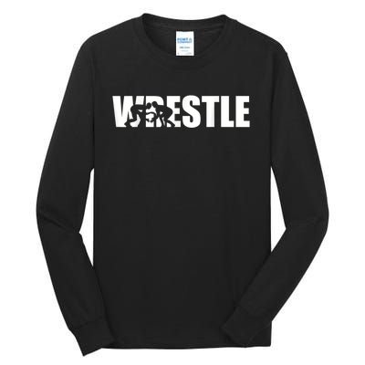 Wrestle Wrestling Tall Long Sleeve T-Shirt