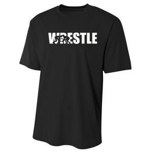 Wrestle Wrestling Performance Sprint T-Shirt