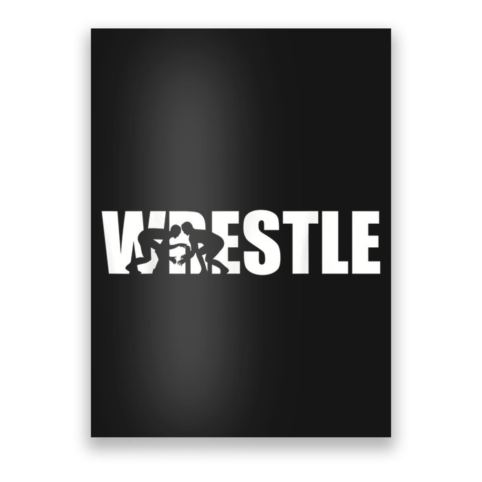 Wrestle Wrestling Poster