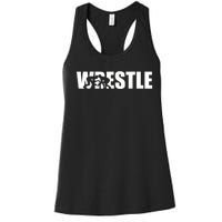 Wrestle Wrestling Women's Racerback Tank