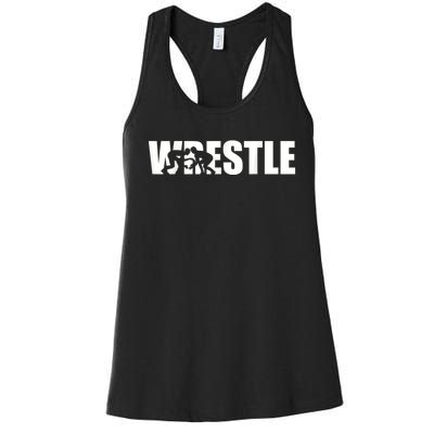 Wrestle Wrestling Women's Racerback Tank