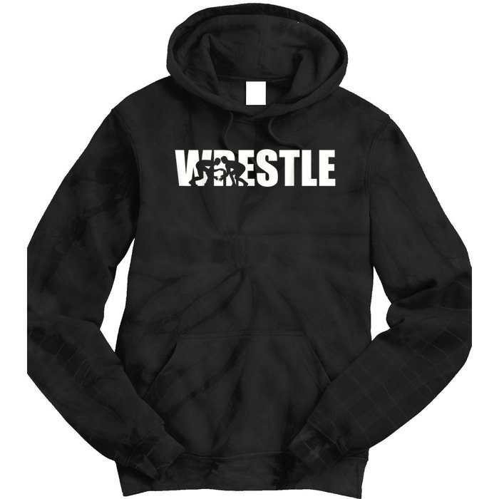 Wrestle Wrestling Tie Dye Hoodie