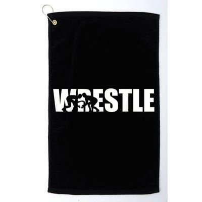 Wrestle Wrestling Golf Towel