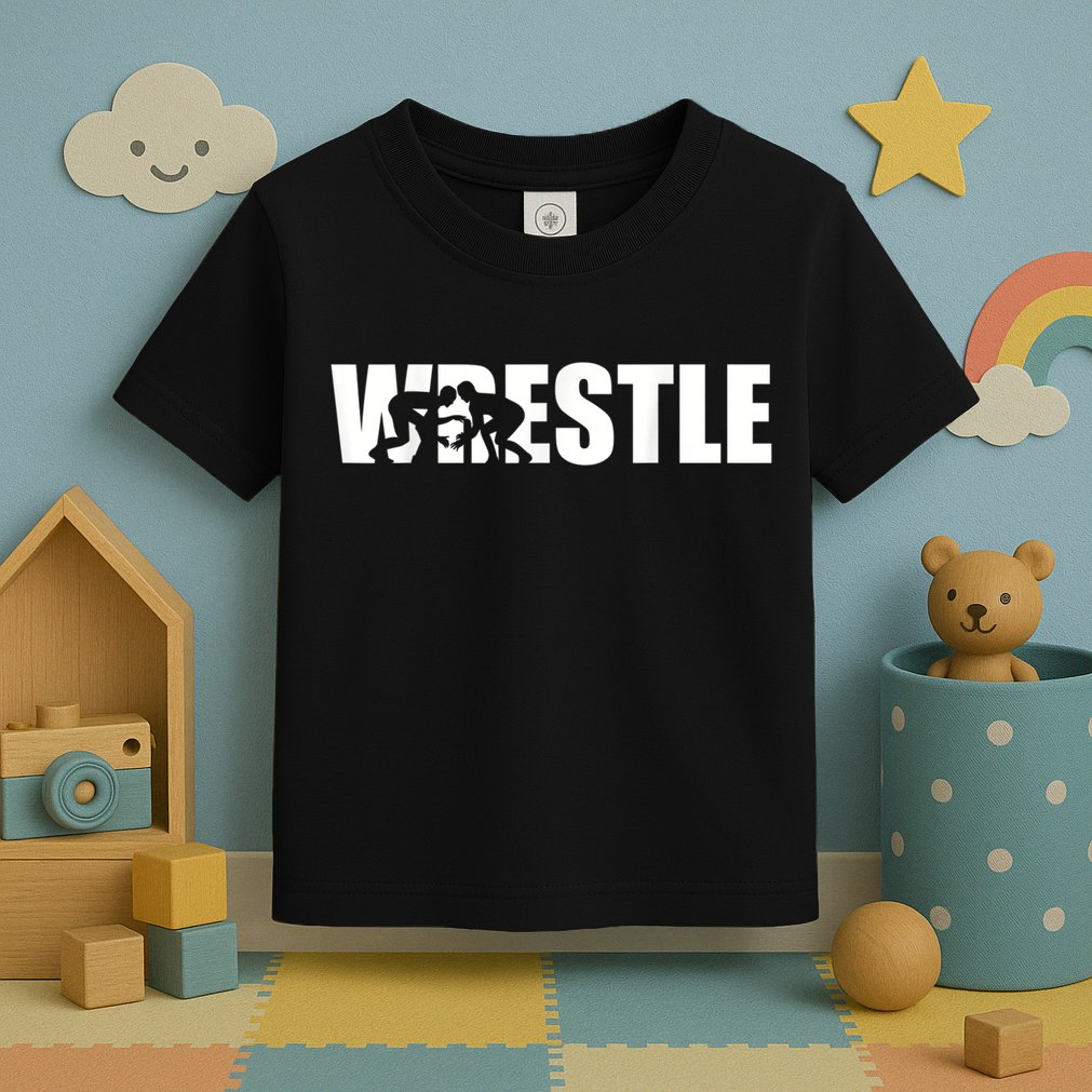 Wrestle Wrestling Toddler T-Shirt