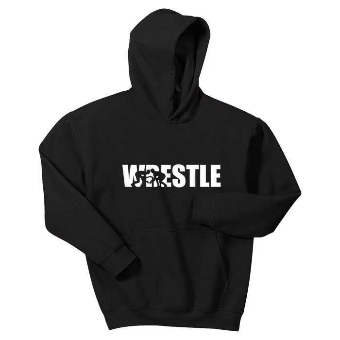 Wrestle Wrestling Kids Hoodie