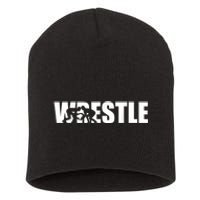 Wrestle Wrestling Short Acrylic Beanie