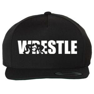 Wrestle Wrestling Wool Snapback Cap