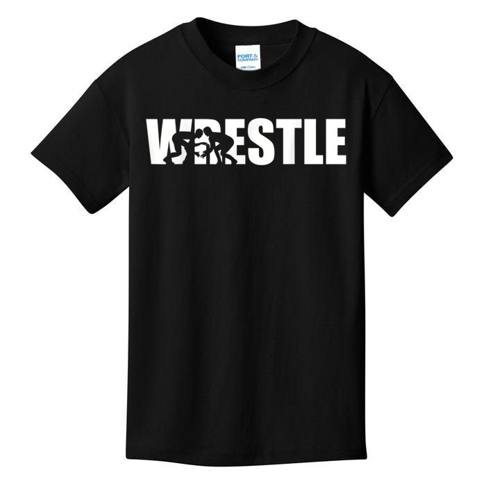 Wrestle Wrestling Kids T-Shirt