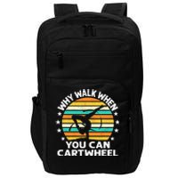 Why Walk When You Cartwheel Gymnastics Girls Wo Impact Tech Backpack