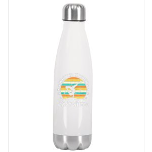 Why Walk When You Cartwheel Gymnastics Girls Wo Stainless Steel Insulated Water Bottle