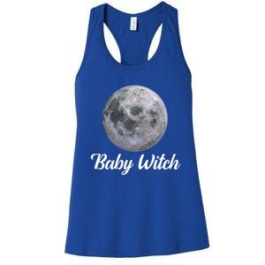 Witch Witchcraft Wicca Pagan Witches Moon Astrology Gift Women's Racerback Tank