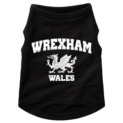 Wrexham Wales Welsh Flag Cymru Doggie Tank