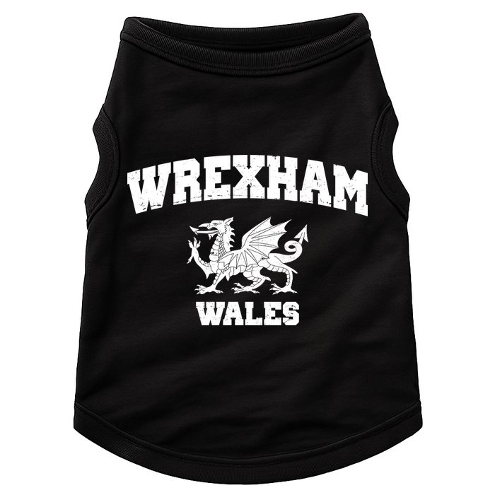 Wrexham Wales Welsh Flag Cymru Doggie Tank