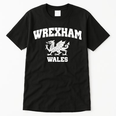 Wrexham Wales Welsh Flag Cymru Tall T-Shirt