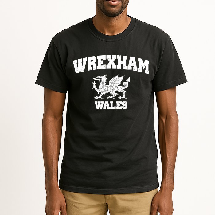 Wrexham Wales Welsh Flag Cymru Tall T-Shirt