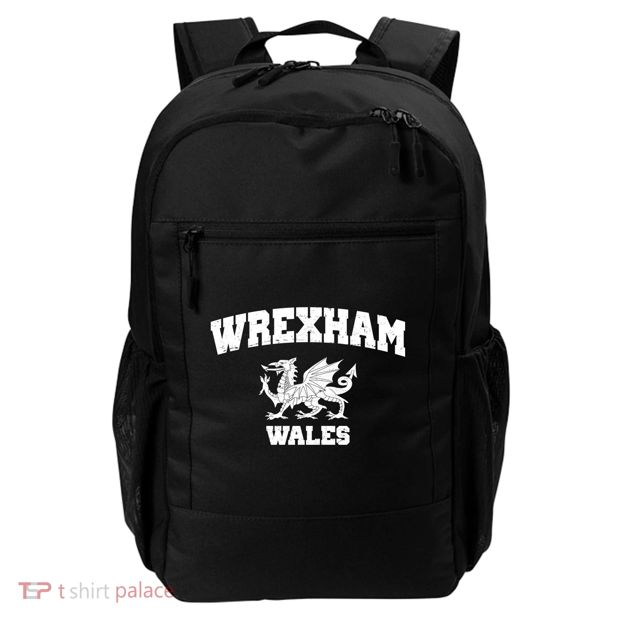 Wrexham Wales Welsh Flag Cymru Daily Commute Backpack