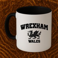 Wrexham Wales Welsh Flag Cymru Mug