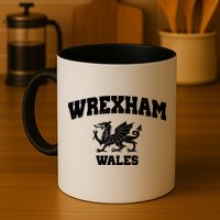 Wrexham Wales Welsh Flag Cymru Mug