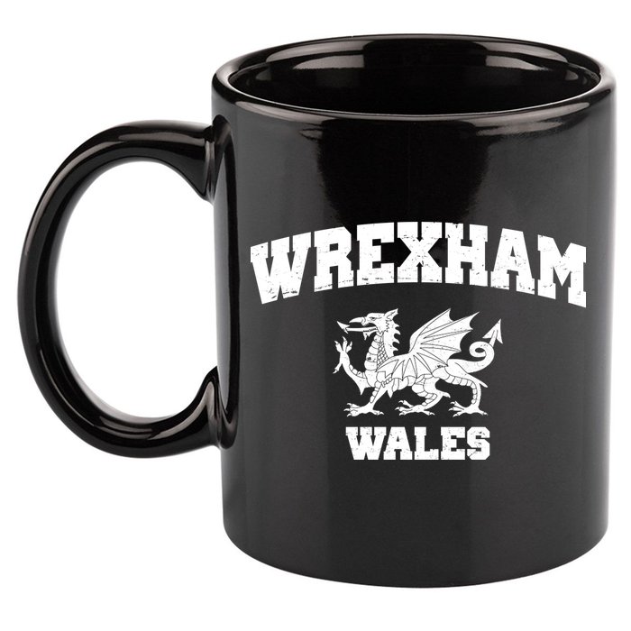 Wrexham Wales Welsh Flag Cymru 11oz C Handle Ceramic Mug