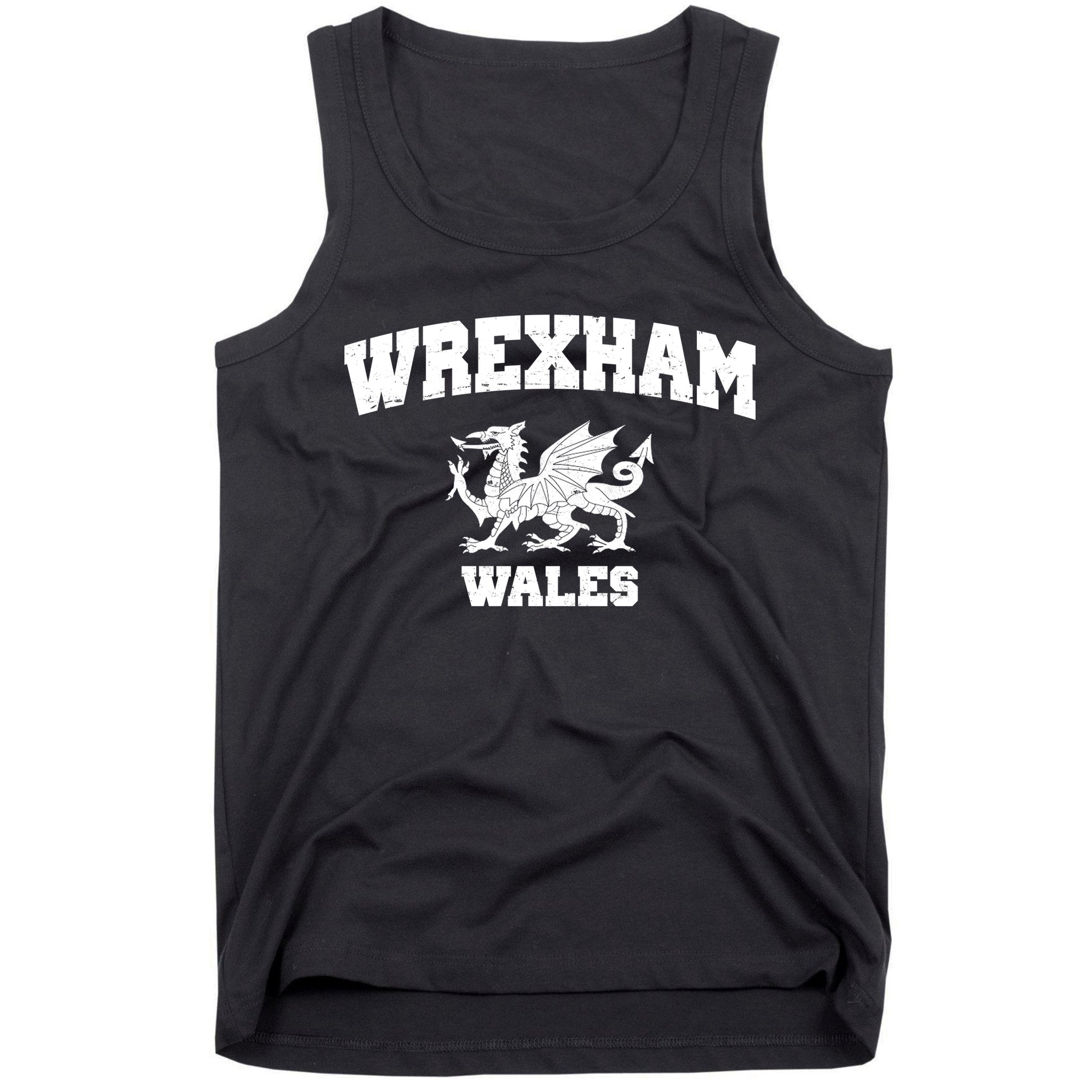 Wrexham Wales Welsh Flag Cymru Tank Top