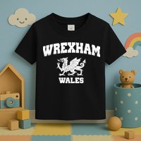Wrexham Wales Welsh Flag Cymru Toddler T-Shirt