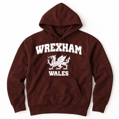 Wrexham Wales Welsh Flag Cymru Hoodie