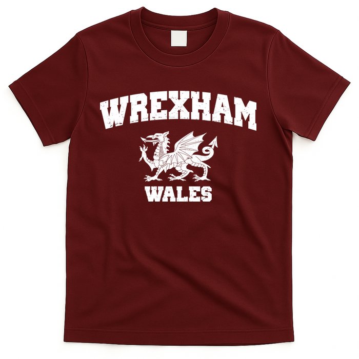 Wrexham Wales Welsh Flag Cymru T-Shirt