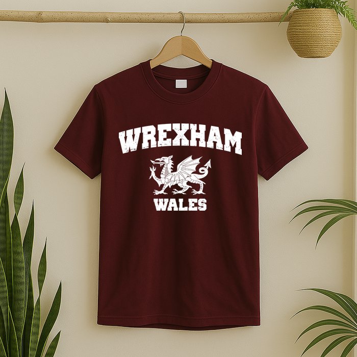 Wrexham Wales Welsh Flag Cymru T-Shirt
