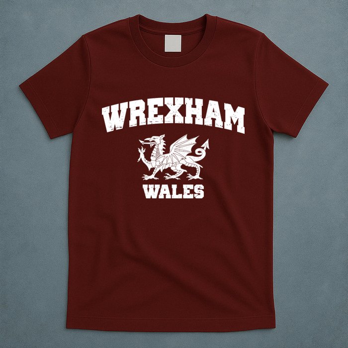 Wrexham Wales Welsh Flag Cymru T-Shirt