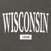 Wisconsin Wisconsin Wisconsin Cotton Canvas Backpack