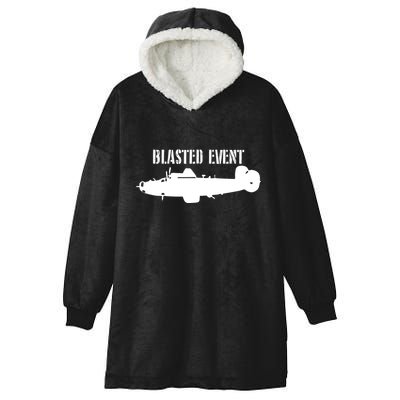 World War Wisdom Blasted Event Hooded Wearable Blanket