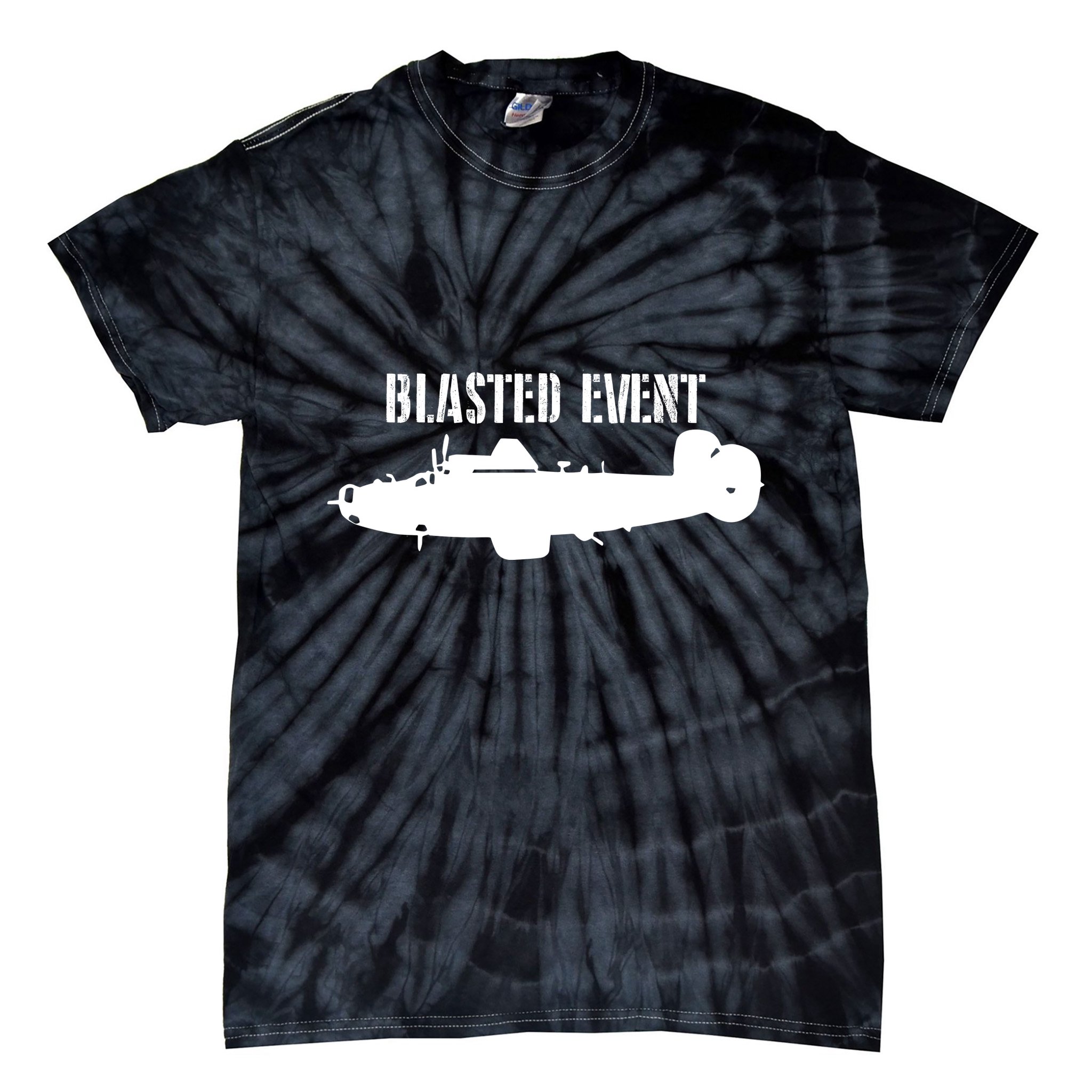 World War Wisdom Blasted Event Tie-Dye T-Shirt