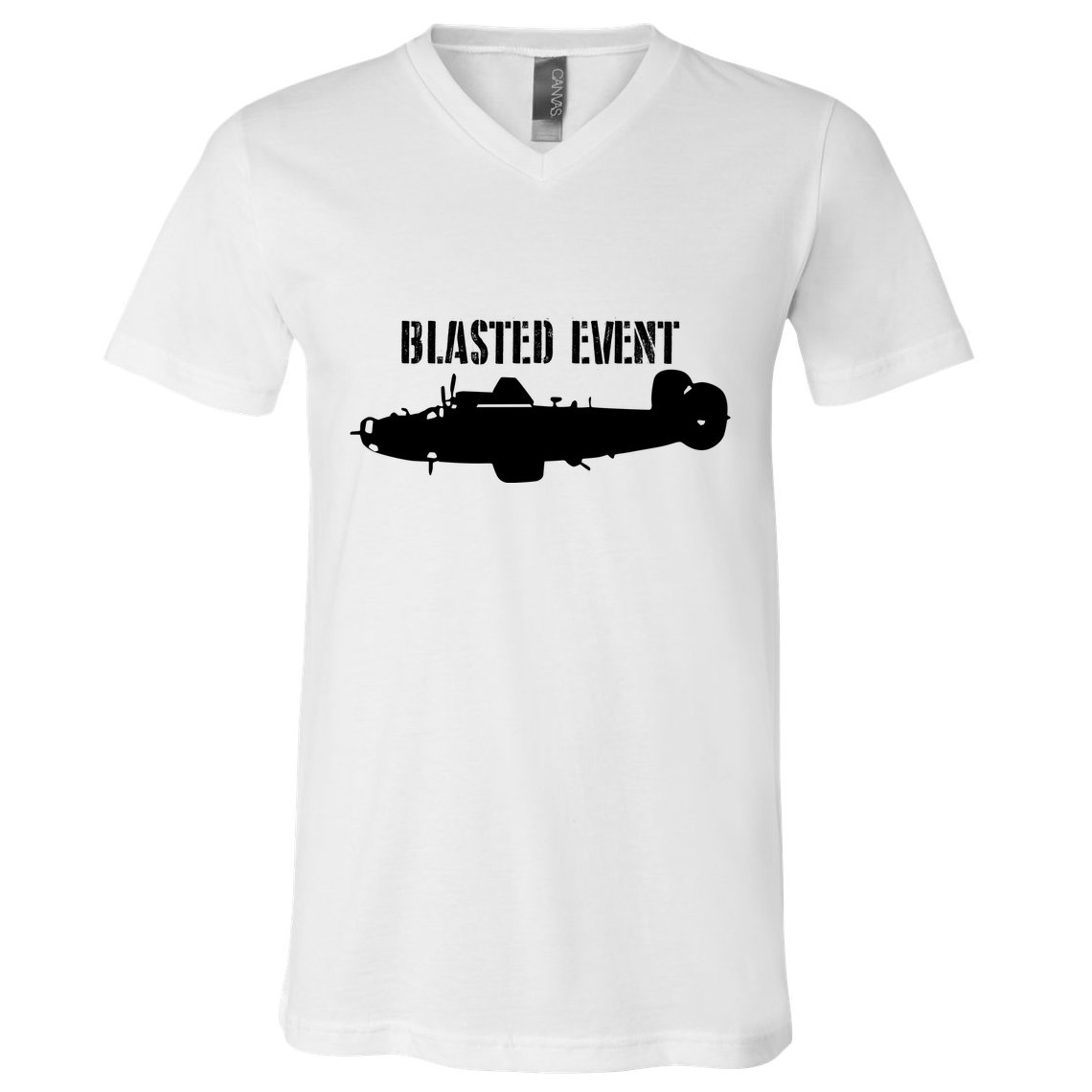 World War Wisdom Blasted Event V-Neck T-Shirt