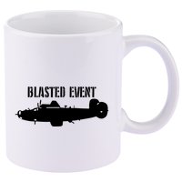 World War Wisdom Blasted Event 11oz C Handle Ceramic Mug